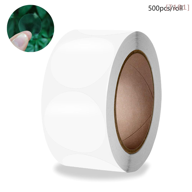 Sticker Label Roll - 500 stuks/rol Ronde Transparante Stickers Afdichtende