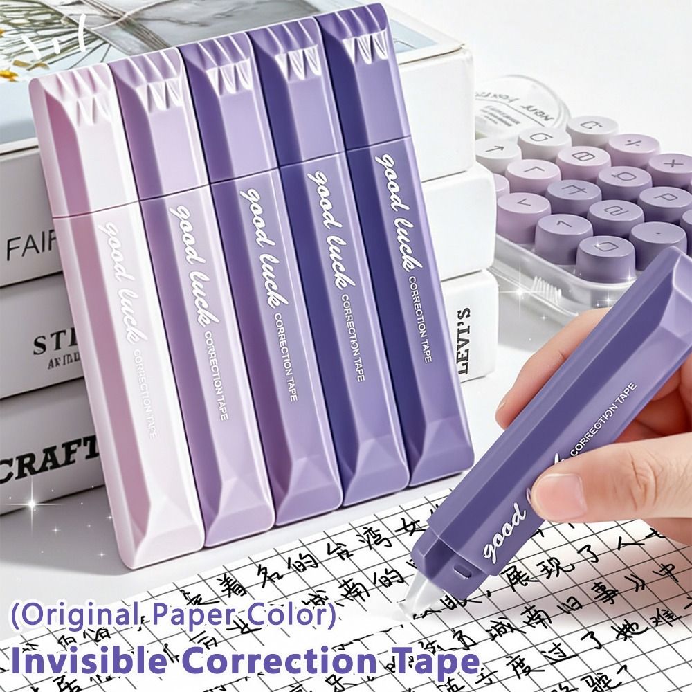 Correction Tape Roller - 5 stuks/set Gradient Kleur Correctie Tape