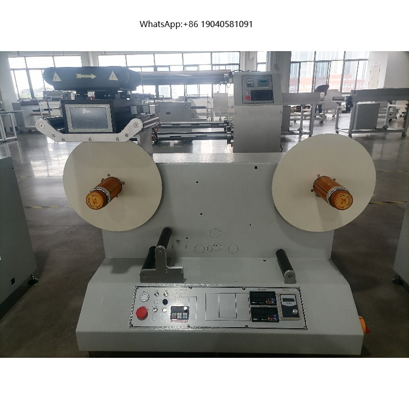 Sticker Label Roll - Hoogprecisie automatische opwikkelmachine met digitale teller