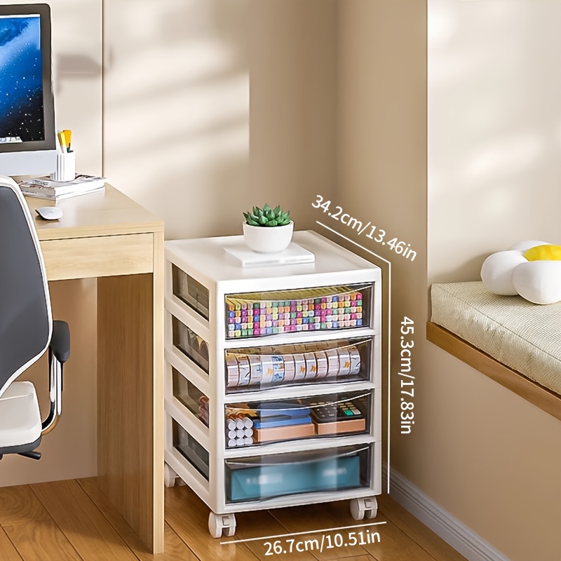 Meerlaagse rollende opbergwage - Stationery Office Supply Store recensie en prijs