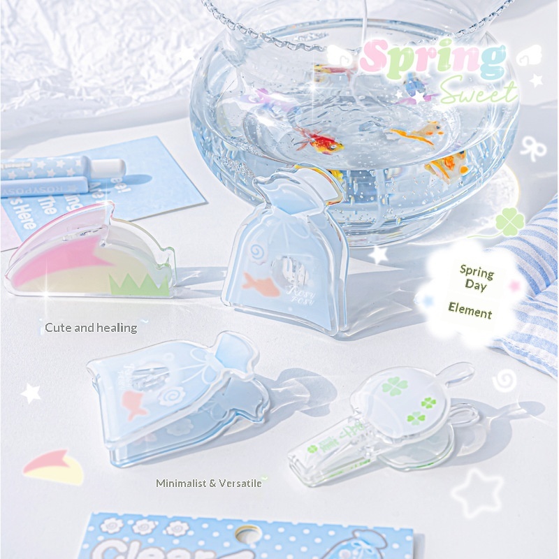 RosyPosy Transparante Acryl Kl - Binder Clip Assorted recensie en prijs