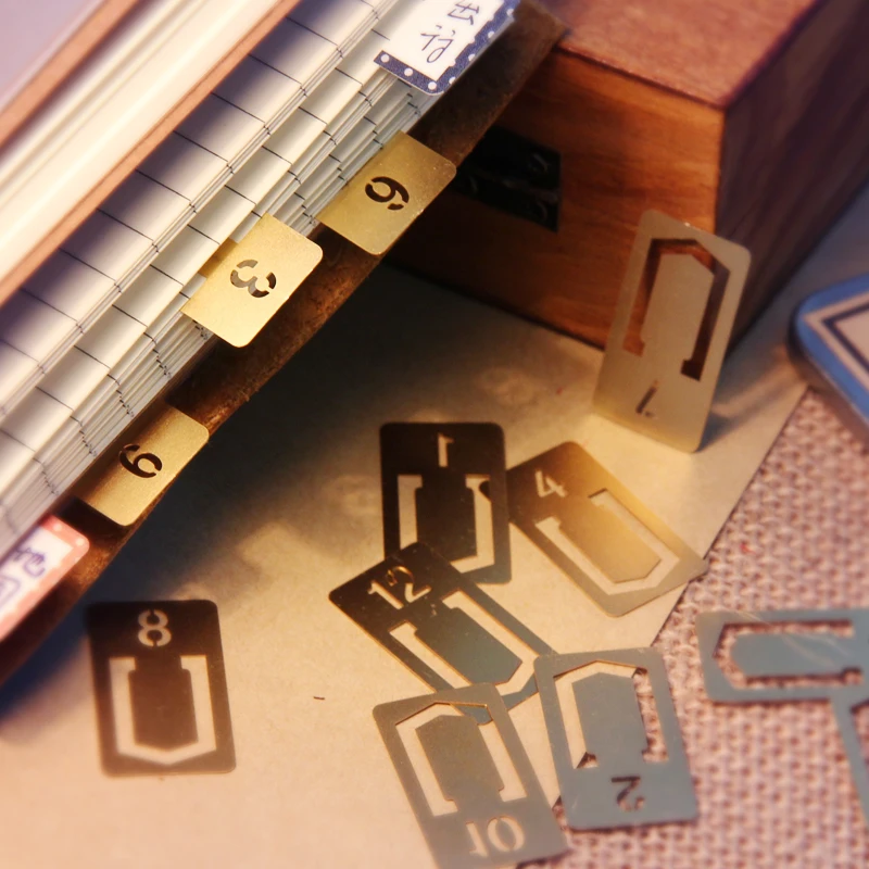 12 Stks/partij Vintage Koperen - Stationery Office Supply Store recensie en prijs