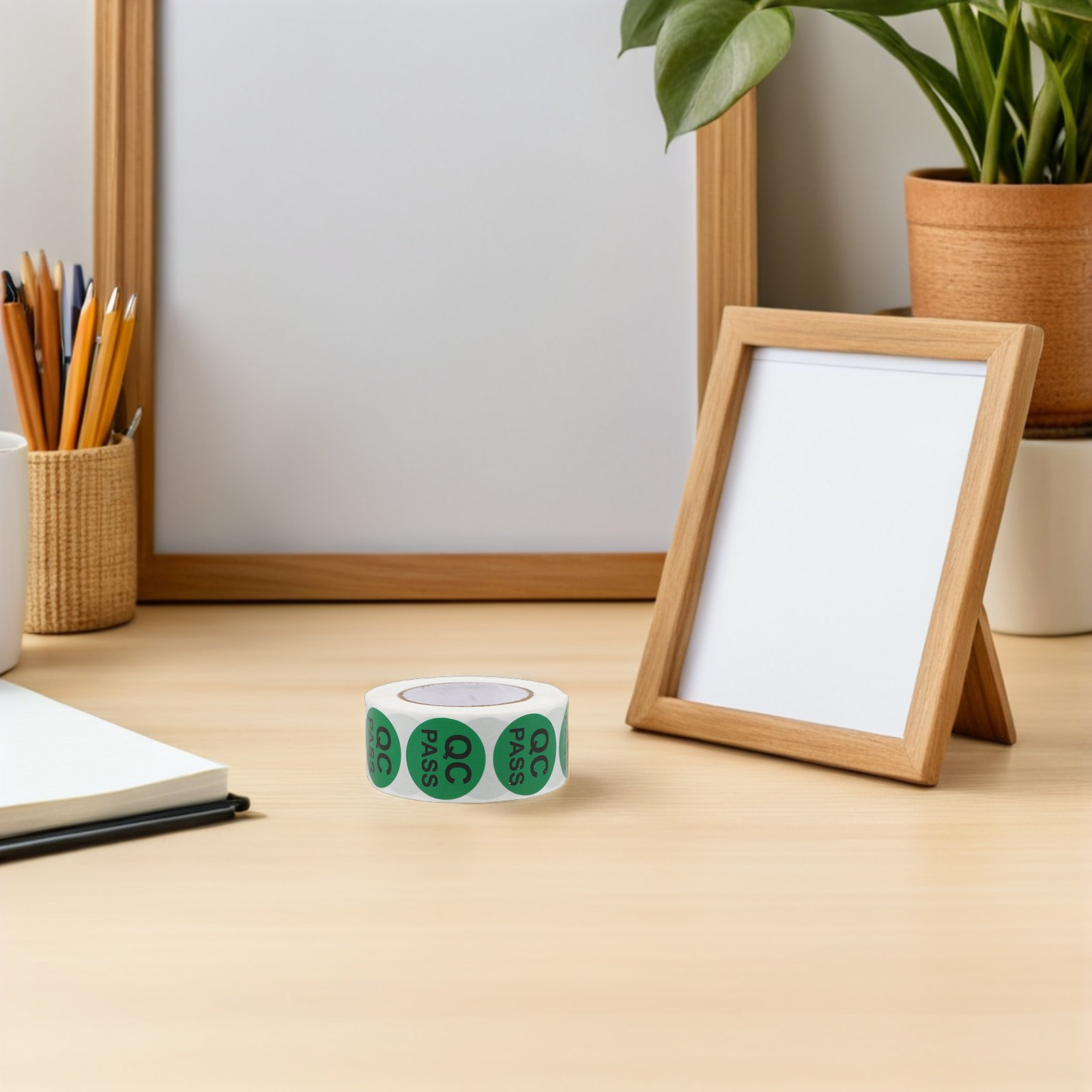 5 rollen ronde kwaliteitscontr - Sticker Label Roll recensie en prijs
