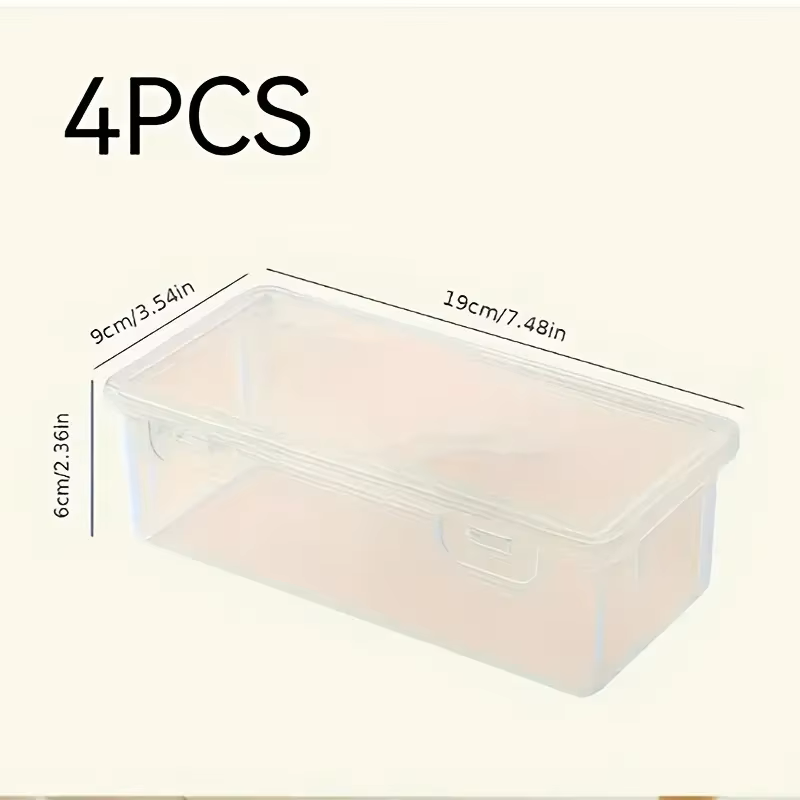 4 grote transparante PP-opberg - Stationery Office Supply Store recensie en prijs
