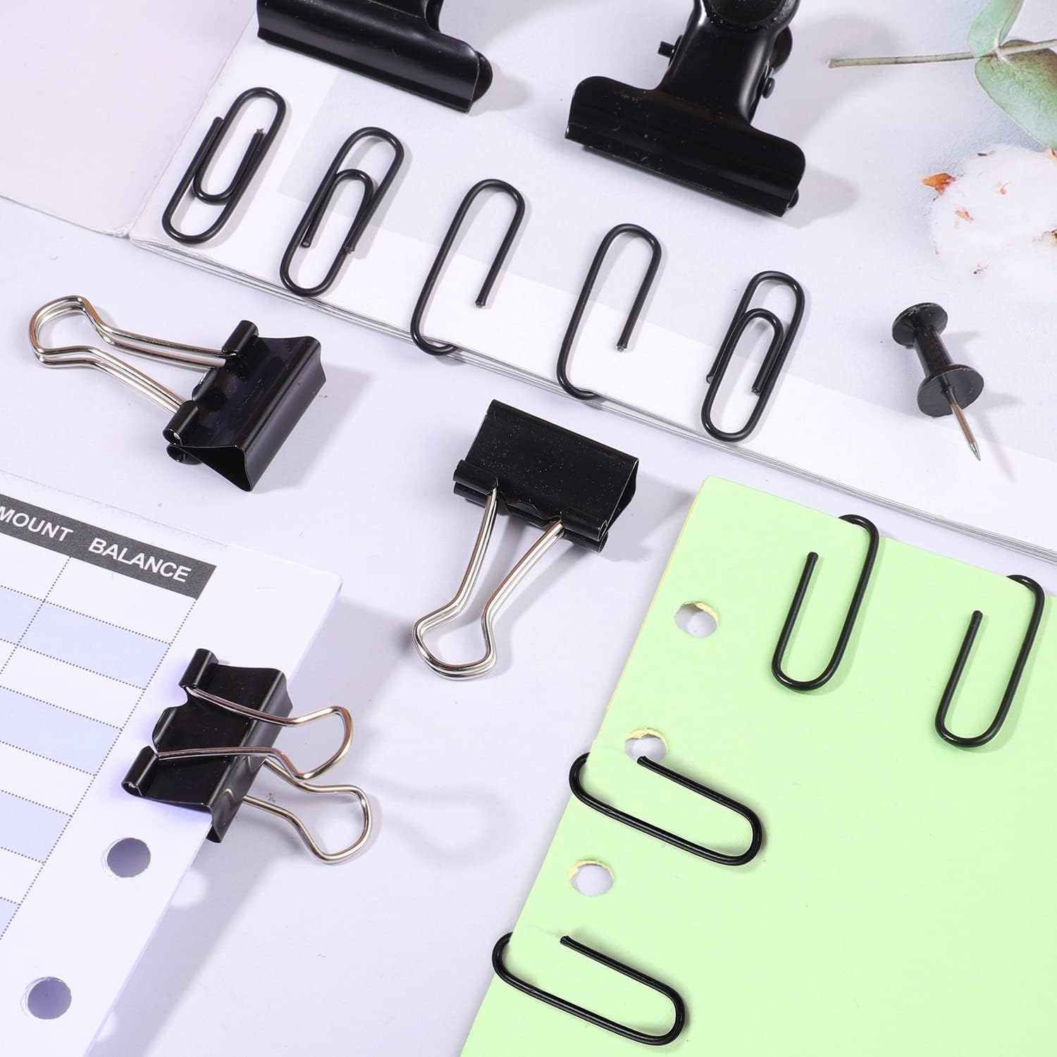 310Pcs Push Pins Set Binder Pa - Binder Clip Assorted recensie en prijs