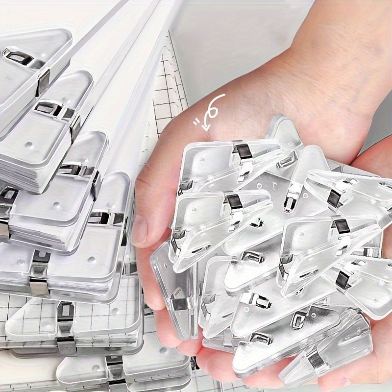 22-delige doorzichtige driehoe - Binder Clip Assorted recensie en prijs