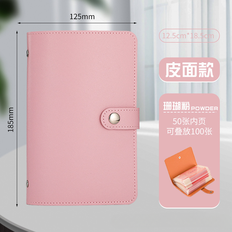 PU-leer Budget Binder Notebook - Binder Clip Assorted recensie en prijs