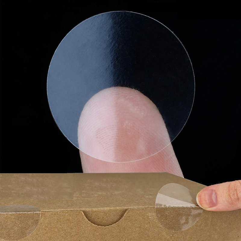 500 stuks/rol Ronde Transparan - Sticker Label Roll recensie en prijs