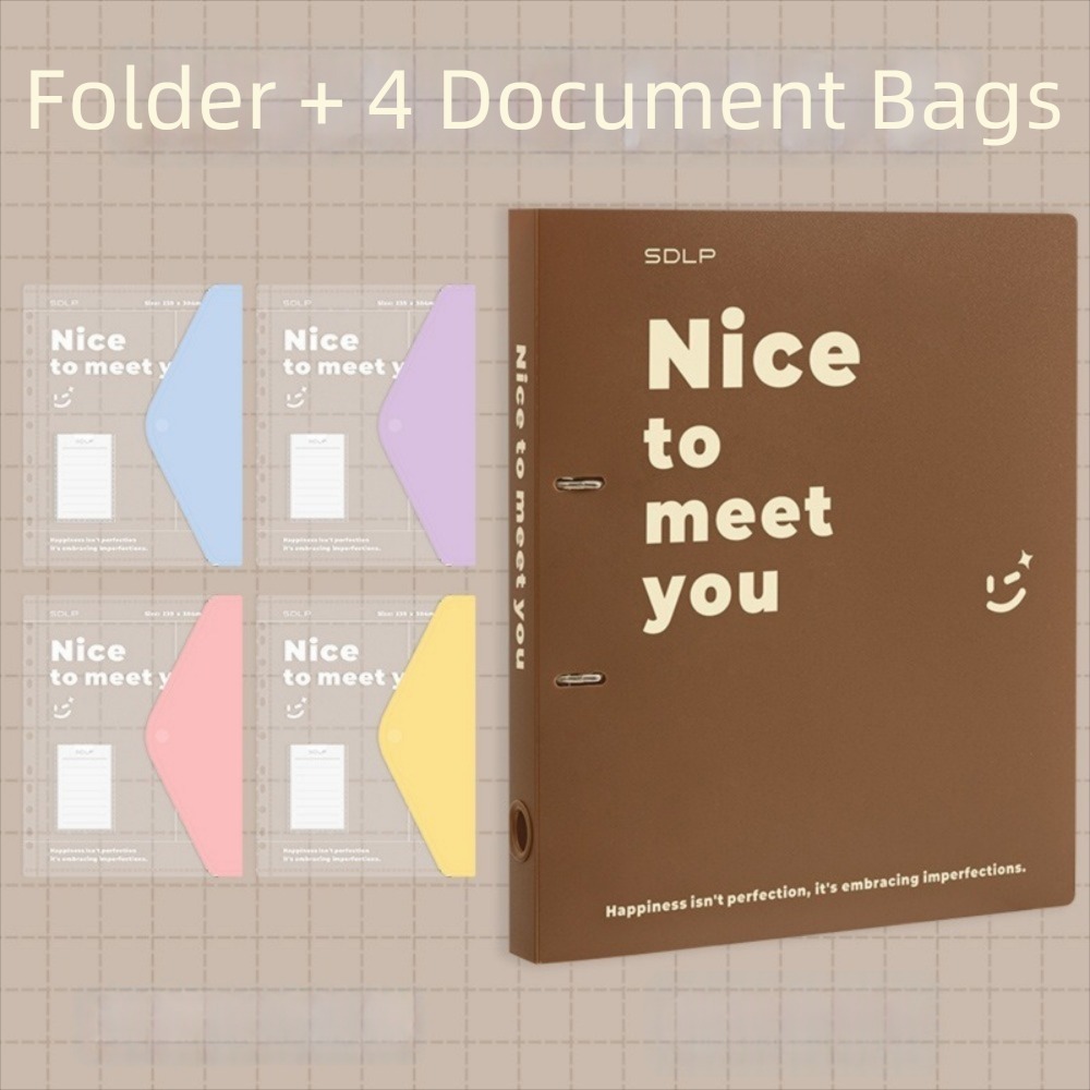 Praktische PP losbladige mapza - Binder Clip Assorted recensie en prijs