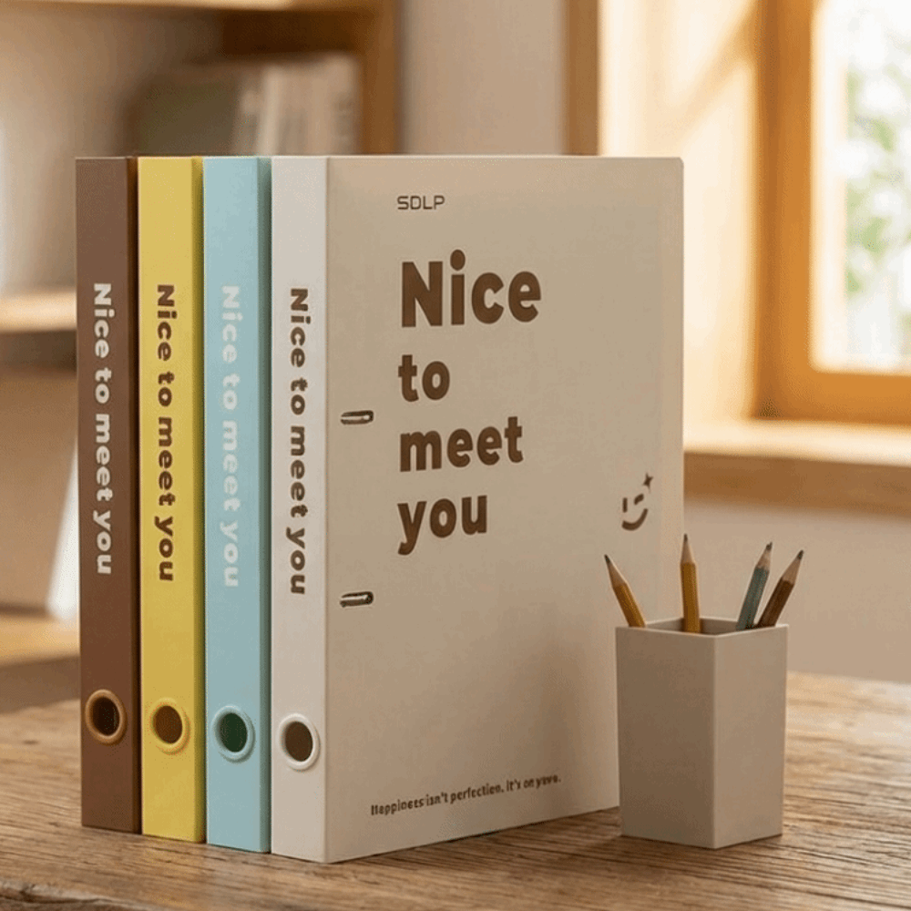 Praktische PP losbladige mapza - Binder Clip Assorted recensie en prijs