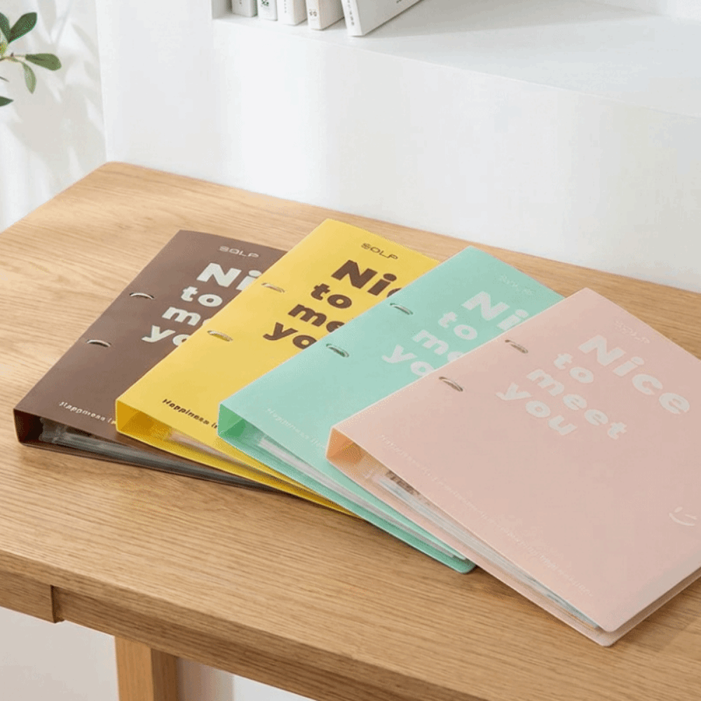Praktische PP losbladige mapza - Binder Clip Assorted recensie en prijs