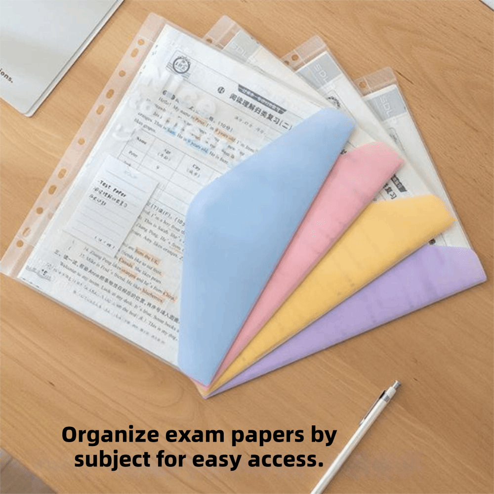 Praktische PP losbladige mapza - Binder Clip Assorted recensie en prijs