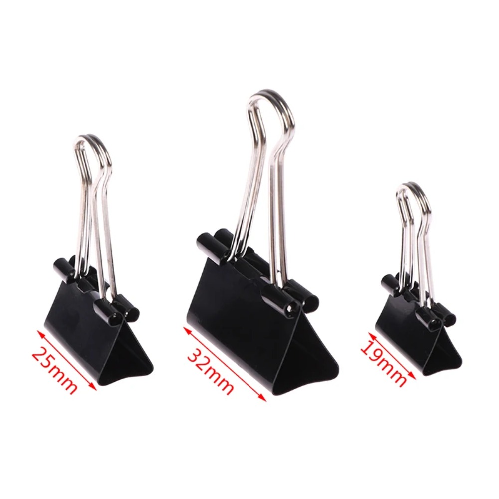 10 stuks metalen klemmen 19mm  - Binder Clip Assorted recensie en prijs