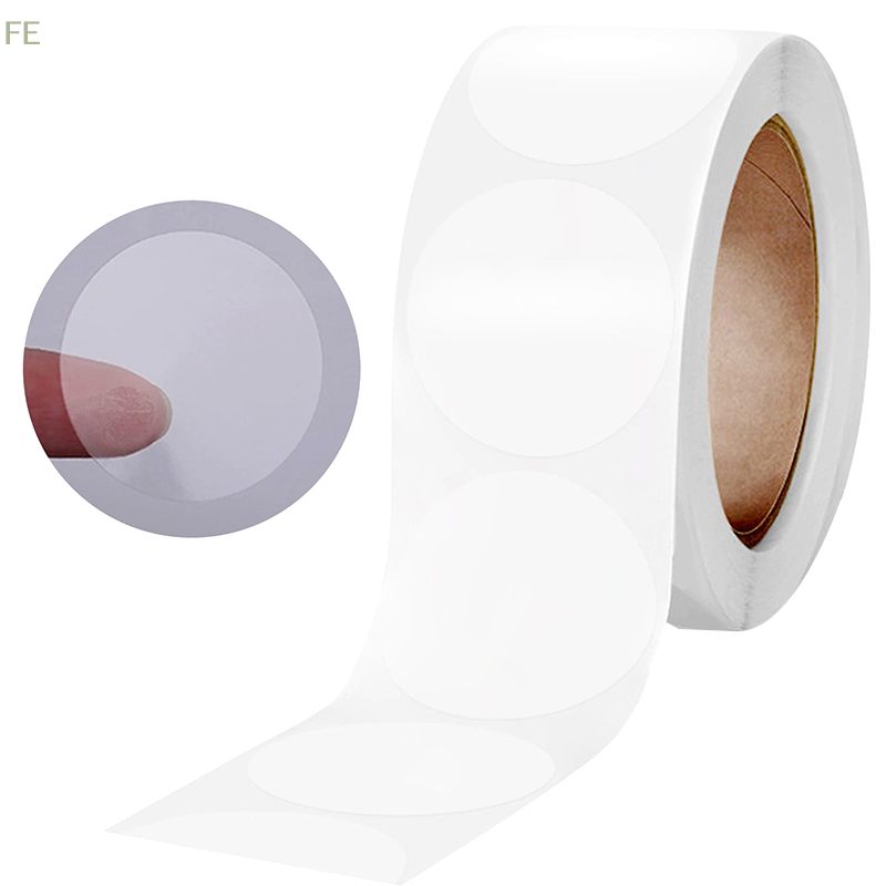 [F] 500 stuks/rol Ronde Transp - Sticker Label Roll recensie en prijs