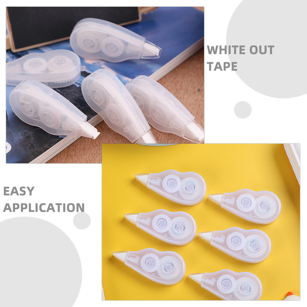 6 stuks correctietape, draagba - Correction Tape Roller recensie en prijs